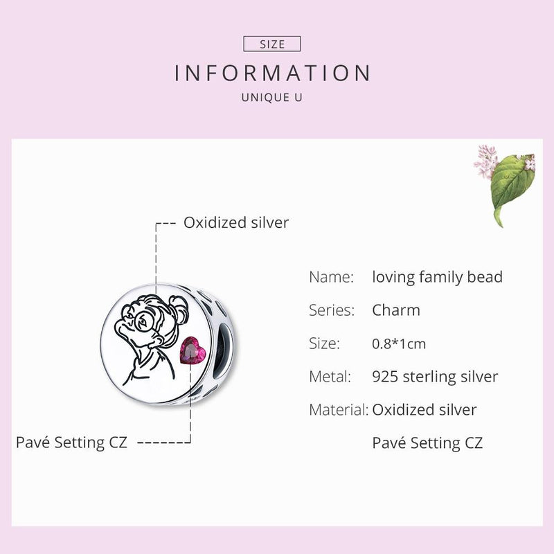 925 Sterling Silver Floral Beaded Diy Jewelry Set