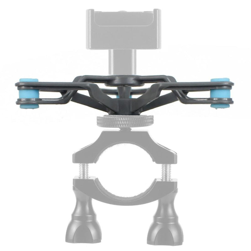 Action Camera Tripod Kit With Damping Shock Absorber Mount