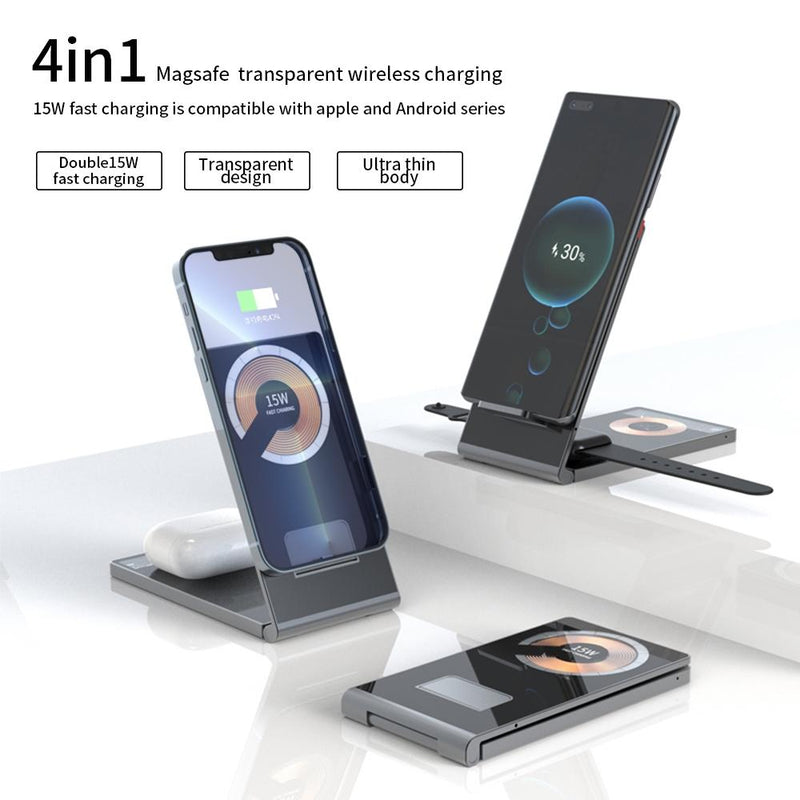 15W Foldable Magnetic Wireless Charger