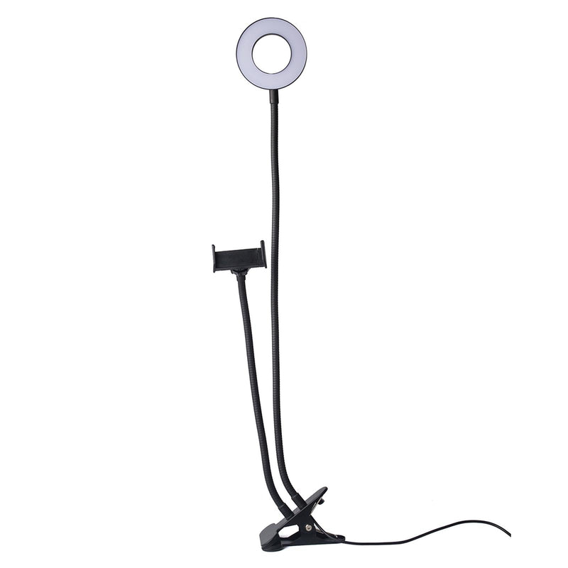 Adjustable 3.5 Live Broadcast Led Fill Light with Phone Clamp