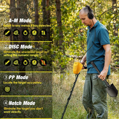 Underground Lcd Metal Detector for Outdoor