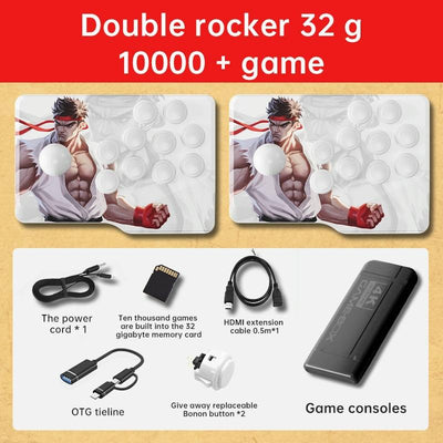 32G K9 Game Console With Double Battle Simulator And 10000 Built-In Games