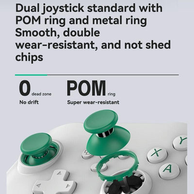 Wireless Bluetooth Game Controller For Switch Ios Android Pc Ps3 Ps4 - Black - Black+Bracket