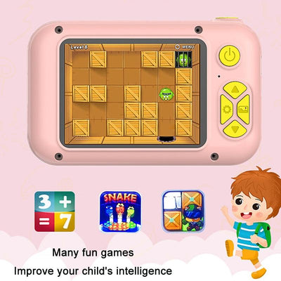 Reversible Mini Hd Child Camera With 8G Card Reader - Blue