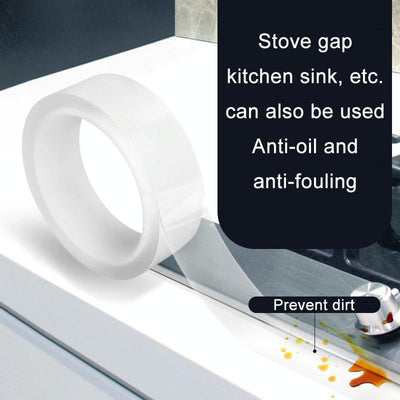 3-piece Window Frame Gap Tape - 5cm x 3m - Plastic Steel