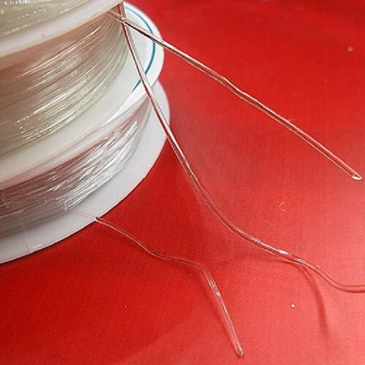5 Transparent Fishing Line Elastic Wire Rope For Diy Jewelry 0.8Mm