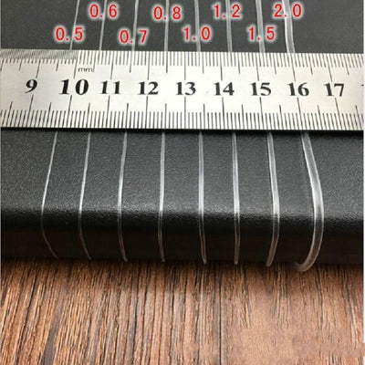 5 Transparent Fishing Line Elastic Wire Rope For Diy Jewelry 0.8Mm