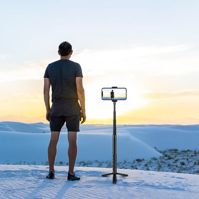 110cm Metal Selfie Stick Monopod for Insta360 one Rs X2 X3 X4