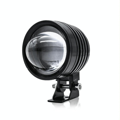 3 Inch Mini Fisheye Yellow And White Two - Colour Spotlight