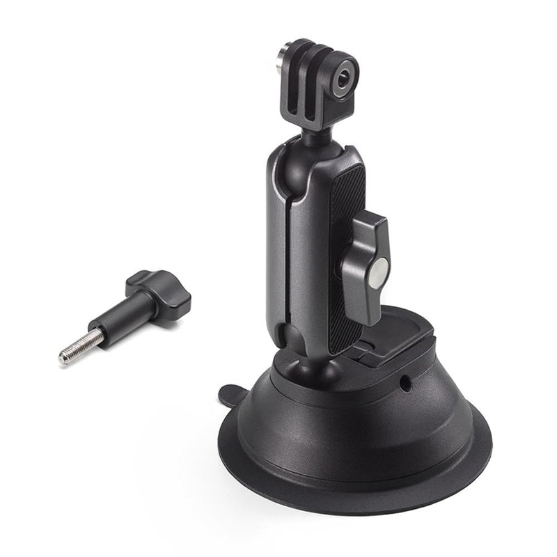 360 Degree Rotating Car Suction Cup Holder for Dji Action 3 - Double Ball Design