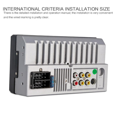 7 Inch Hd Touch Car Radio W / Bluetooth Remote Rearview Camera 6800 Module Fm / Tf / Usb