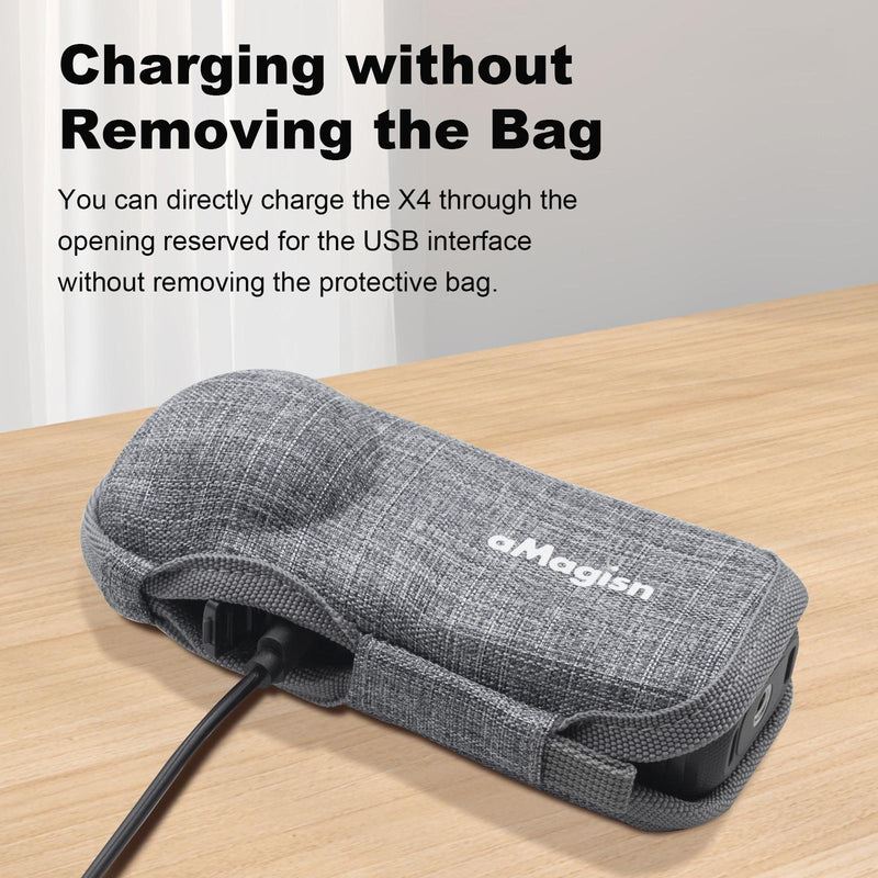 Amagisn Storage Bag for Insta360 X4 - Anti-scratch Carry Case