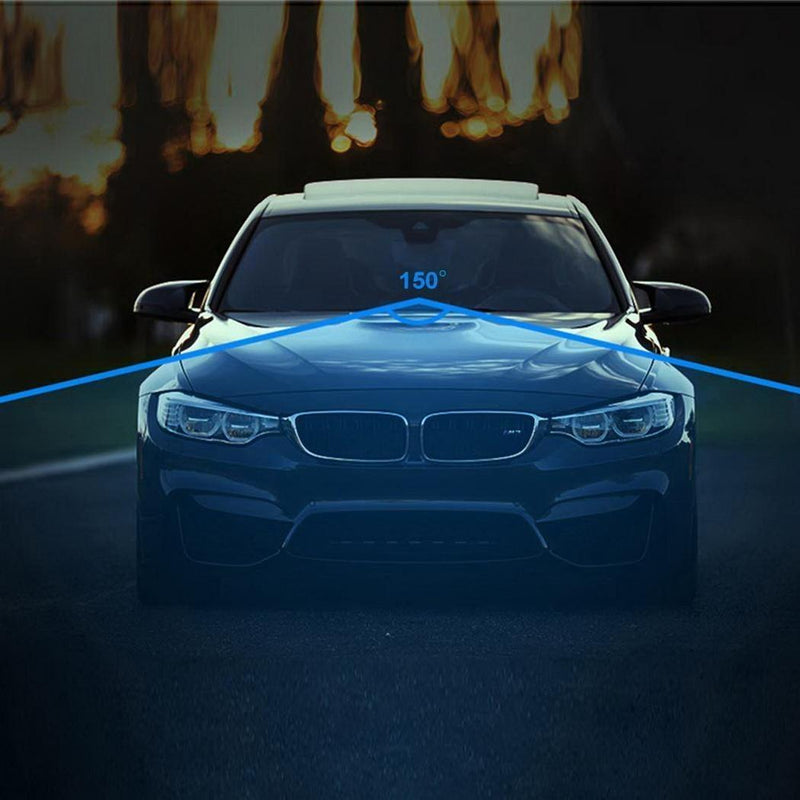 5 Dual Lens Car Dvr with 1080p Fhd Touch-screen