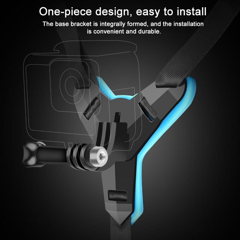 Versatile Action Camera Mount for Gopro Insta360 Dji and More