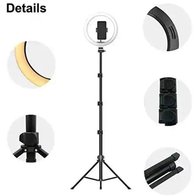 10 Inch Ring Light Set for Live Streaming and Beauty Stand