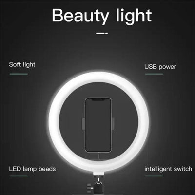 10 Inch Ring Light Set for Live Streaming and Beauty Stand