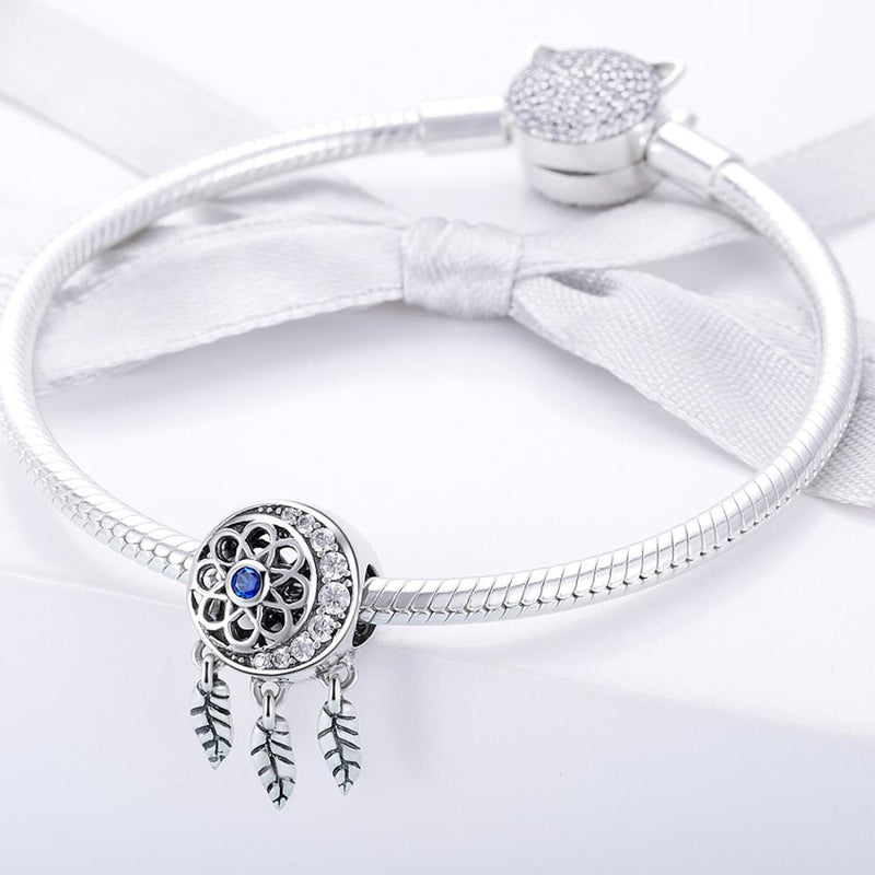 925 Sterling Silver Hollow Bead Bracelet Accessories