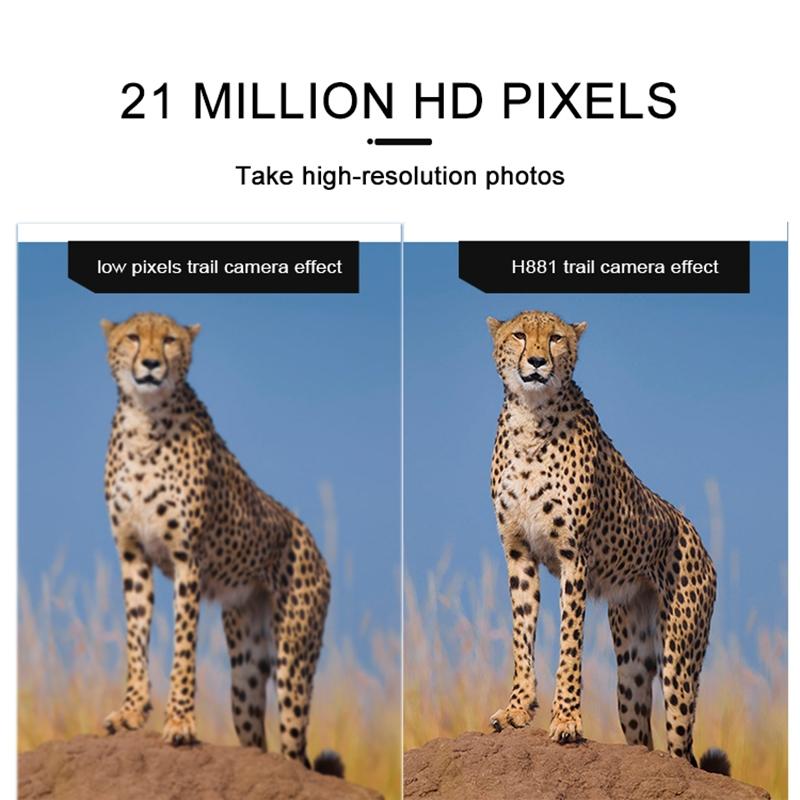 21Mp Hunting Trail Camera With 2.4 Tft Screen