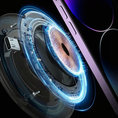 15W Desktop Wireless Charger Sleek Design