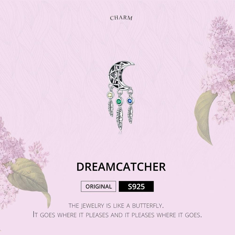 925 Sterling Silver Moon Beaded Bracelet Accessory