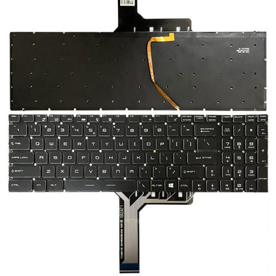 Backlit Laptop Keyboard for Msi Steel Series - us Version