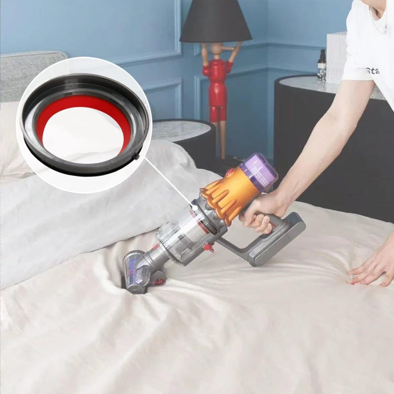 Vacuum Parts High Quality Replacement For Efficient Cleaning - For Dyson V12 Dust Bin Red Silicone Ring