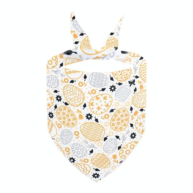 Cute Pet Triangle Towel Bib Cartoon Cats And Dogs Drool Towel Scarf - 06
