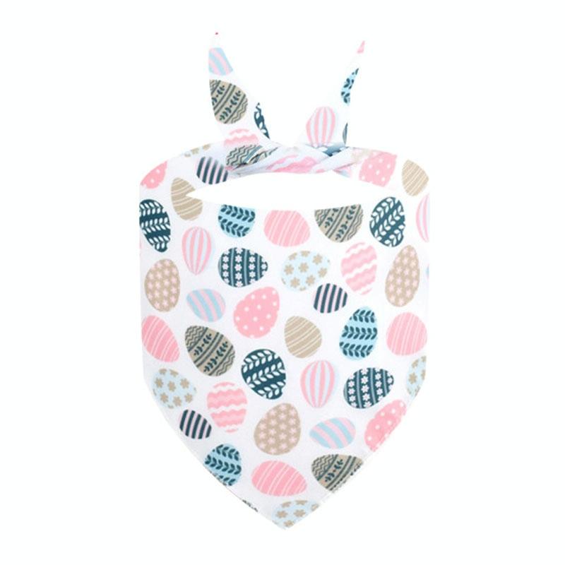 Cute Pet Triangle Towel Bib Cartoon Cats And Dogs Drool Towel Scarf - 06