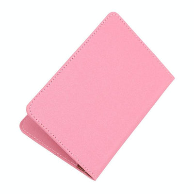 Frosted Pu Multi Card Passport Holder Big Red