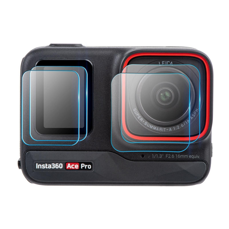 2-piece Tempered Glass Film Set for Insta360 Ace Pro
