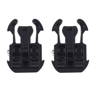 2-Pack Quick Release Buckles For Gopro Insta360 Dji Action And Other Cameras - Horizontal Surface Compatible