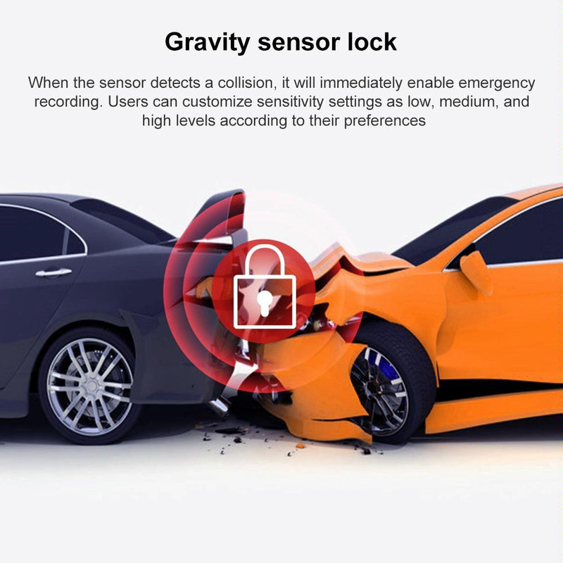 10.88 Ips Touch Screen Car Dvr Recorder - Ultra Hd 1080p