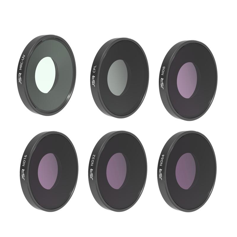 4-in-1 Lens Filter Set for Dji Action 3 - Uv Cpl Nd8-64