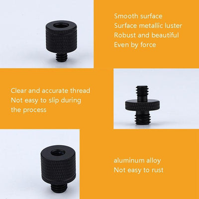 4-Piece A33 M10 To 1 / 4 Screw Adapter Set