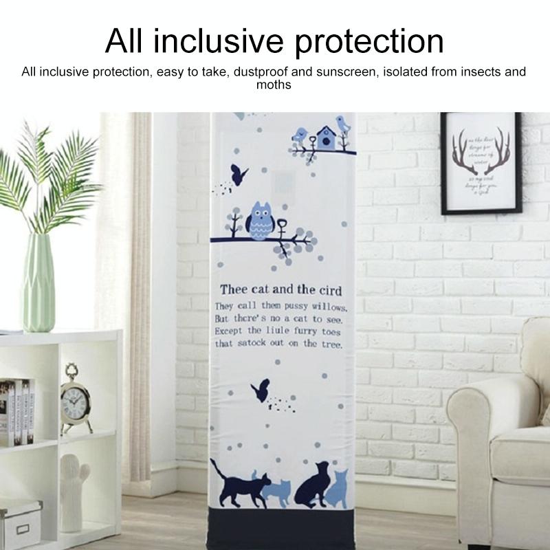Flamingo Fabric Dust Cover for Vertical Cabinet Ac - All-inclusive 175x55x35cm