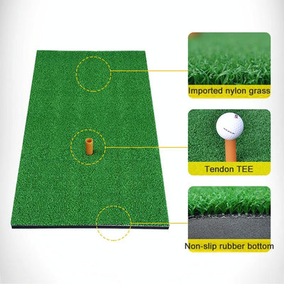 50X80Cm Indoor Golf Mat With Tee - Regular Edition Made Of Eva Material