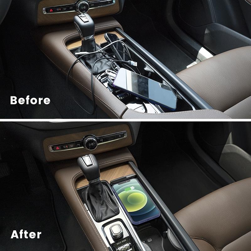 10w Wireless Charger for Volvo S60 2019-2021 - Qi Standard Quick Charging