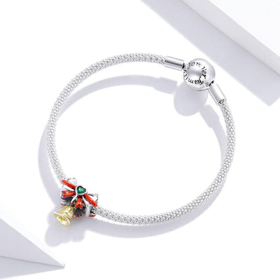 925 Sterling Silver Diy Bell Beads For Bracelets & Necklaces