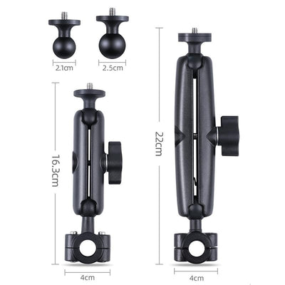 Universal Car Seat Mount for Action Cameras - 21mm Ballhead