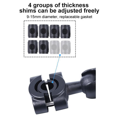 Universal Car Seat Mount for Action Cameras - 21mm Ballhead