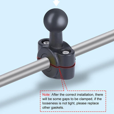 Universal Car Seat Mount for Action Cameras - 21mm Ballhead