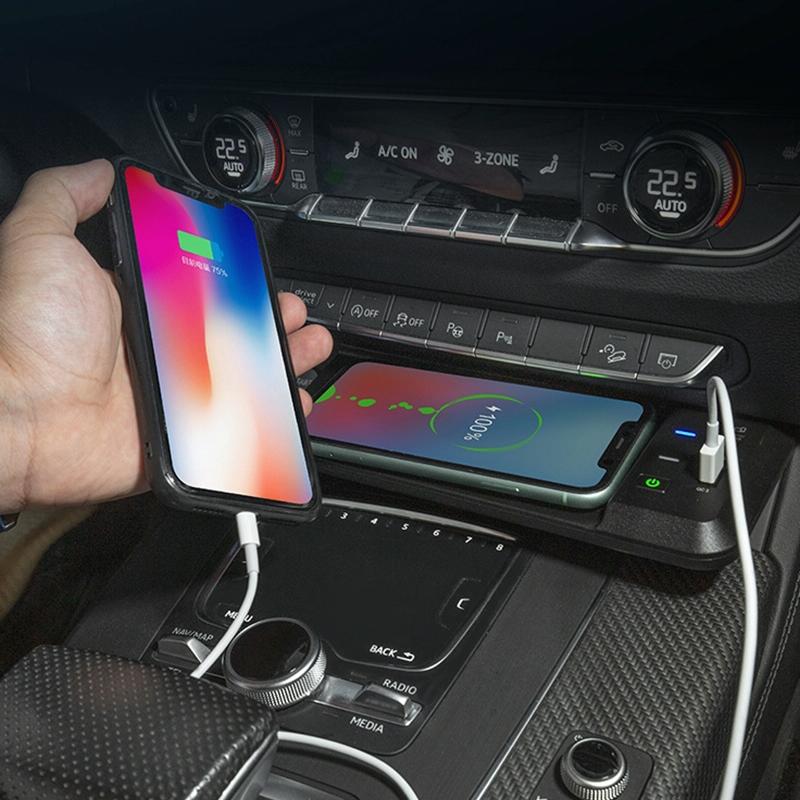15w / 10w Wireless Charger for Audi Q5l 2018-2022 - Qi Standard
