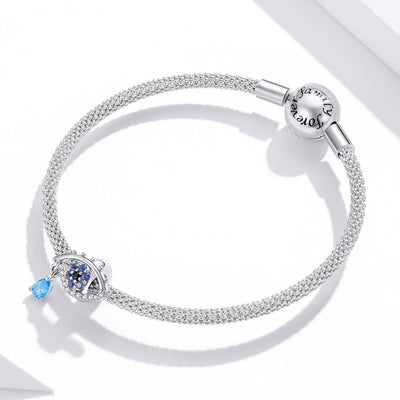 925 Sterling Silver Eye Beads For Diy Bracelets & Necklaces