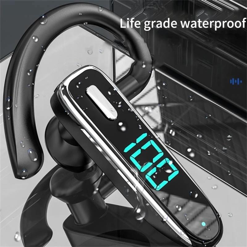 5.3 Bluetooth Business Ear-hook Earphone with Mic - K50