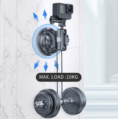 Adjustable 360 Degree Suction Cup for Car Action Cameras