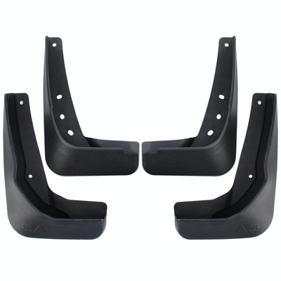 4 Pcs Car Auto Semi-Rigid Pvc Splash Flaps Fender Guard For Audi A3 Sedan 2014