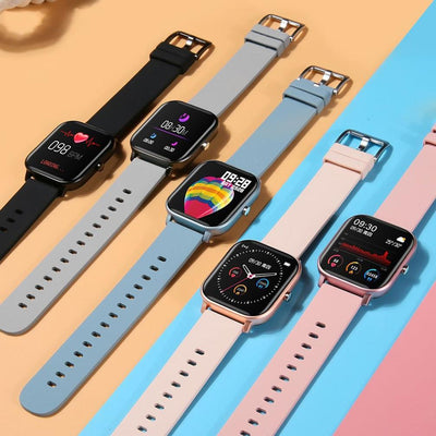 1.4 Inch Gold Steel Heart Rate Smart Watch