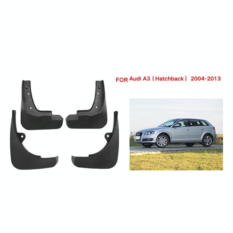 For Audi A3 2004-2013 4Pcs / Set Car Auto Soft Plastic Splash Flaps Fender Guard