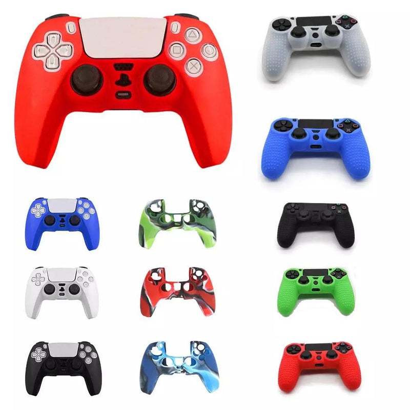 Camouflage Green Silicone Case for Ps5 Controller - Protective Cover