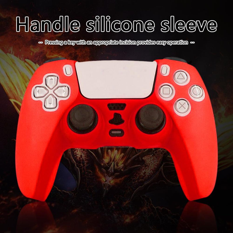 Camouflage Green Silicone Case for Ps5 Controller - Protective Cover